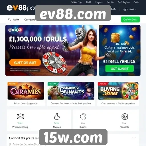 Exploração das ofertas de jogos no ev88.com
