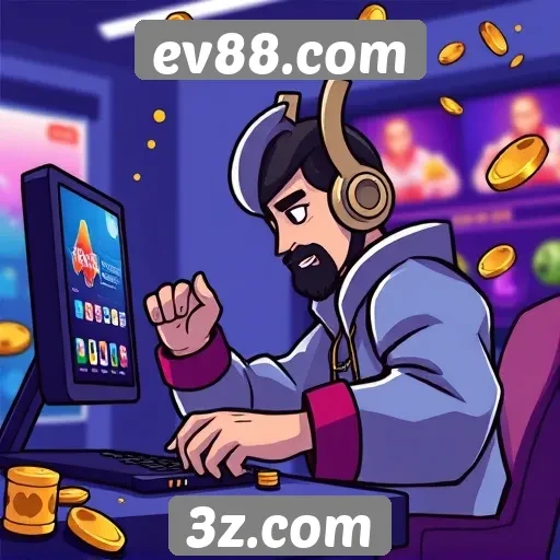 Experiência do usuário no interface do ev88.com