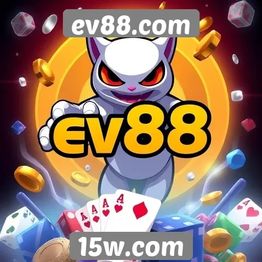 A variedade de jogos disponíveis em ev88.com